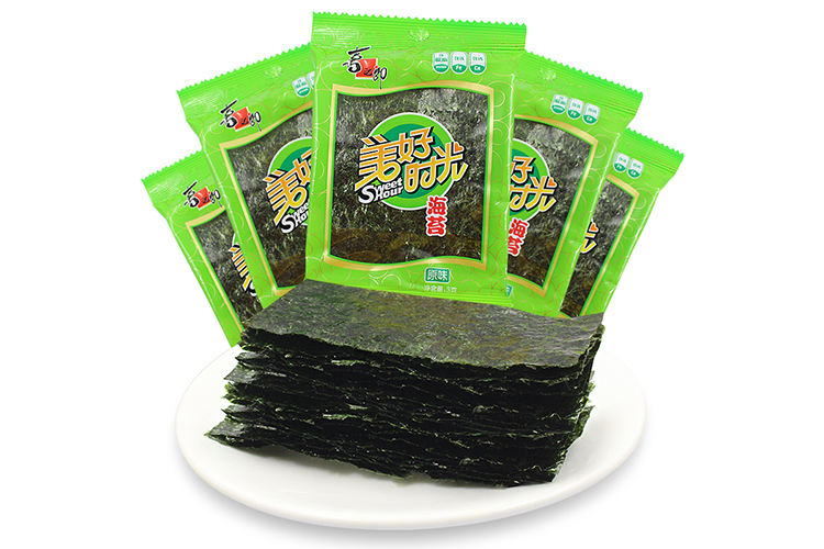 XIZHILANG HAPPY TIME SEAWEED ORIGINAL FLAVOR 3G